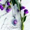 8x10mm Sterling Silver, Memorial Flower Keepsake, Funeral flower jewelry, wedding Flowers, funeral keepsake, jewelry made with flower product 3